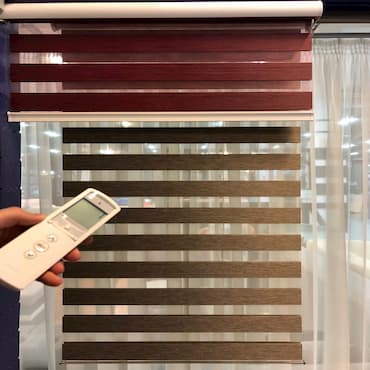 Рулонные шторы Зебра (день-ночь)